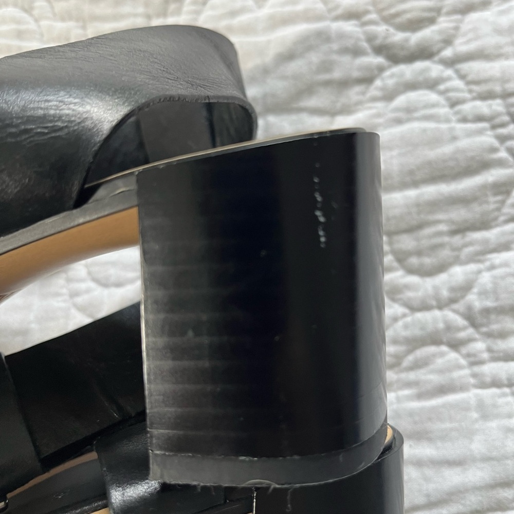 Zara Black Sandals - Picture 7 of 10